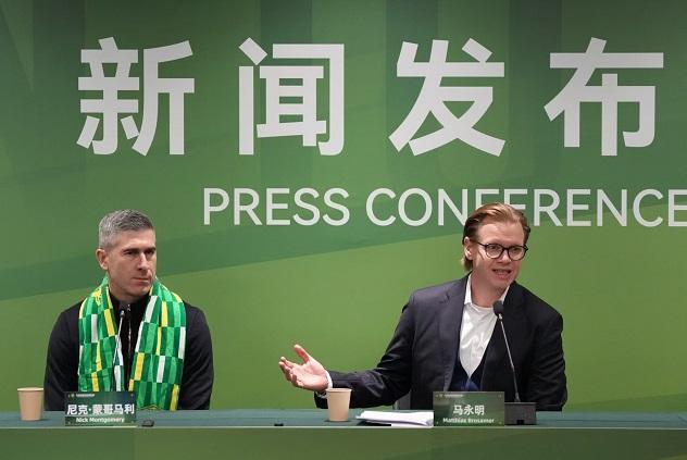 网页版地址-国安新帅和新任体育总经理携手亮相 主帅表态有信心走好全新旅程